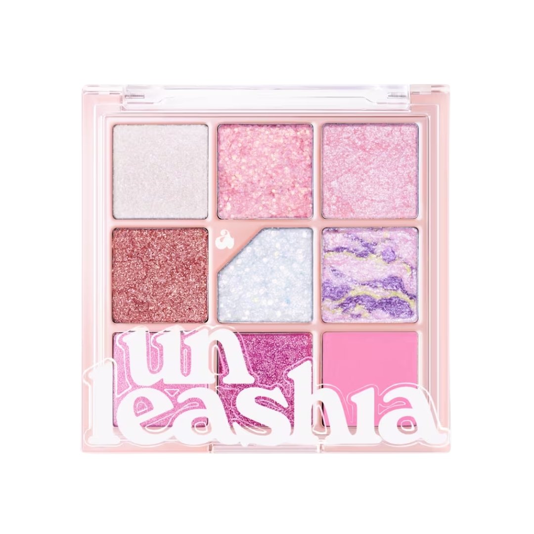 Unleashia Glitterpedia Eye Palette All of Pink Glitter No.9 All of Pink Glitter No.9 Unleashia Glitterpedia Eye Palette - Image 1