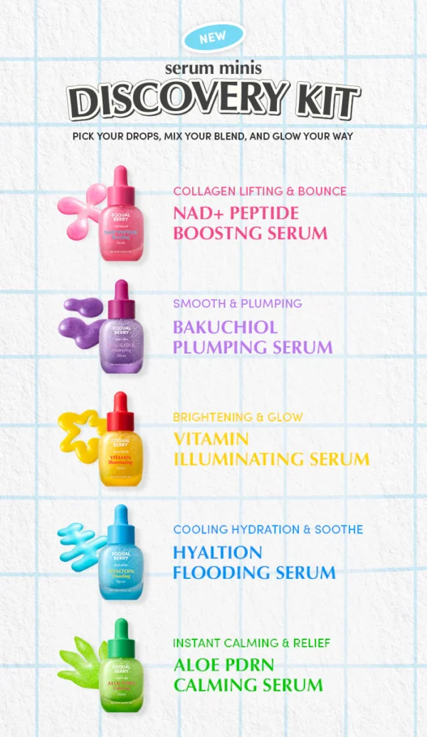 Eqqualberry Serum Minis Discovery Kit - Image 2