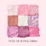 All of Pink Glitter No.9 Unleashia Glitterpedia Eye Palette - Image 2