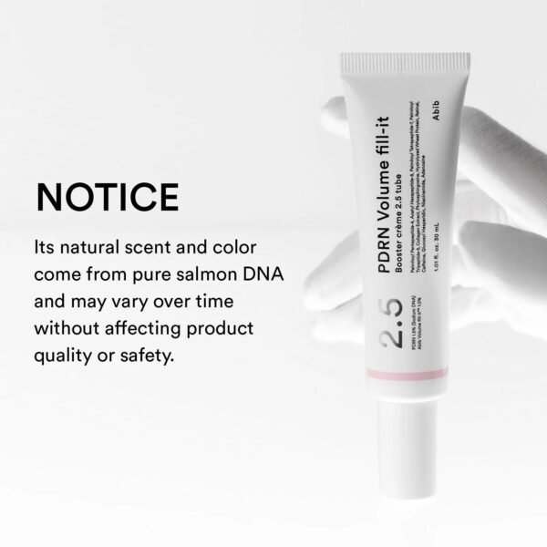 Abib PDRN Volume fill-it Booster Creme 2.5 Tube 30mL - Image 3