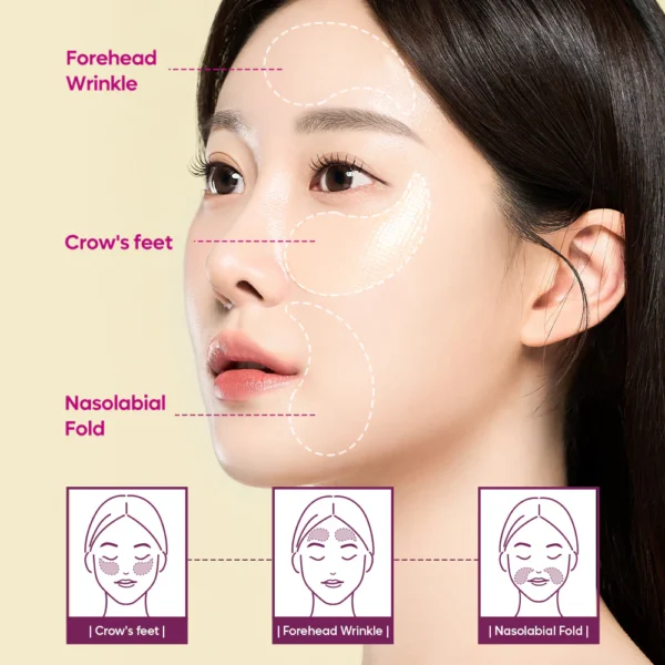 Dr. Melaxin Cemenrete Calcium Volume Eye Patch 60ea | Korean Eye Patches for Fine Lines & Puffy Eyes - Image 3