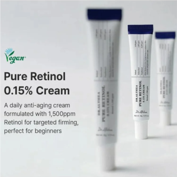 Dr. Althea Pure Retinol 0.15% Cream - Image 2