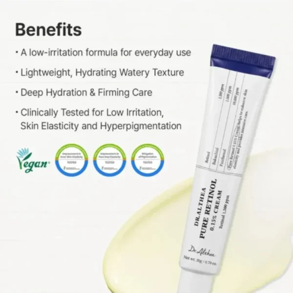 Dr. Althea Pure Retinol 0.15% Cream - Image 3