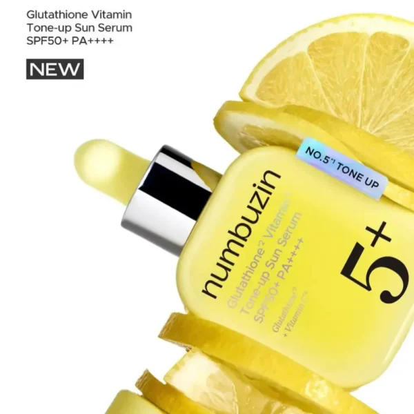 Numbuzin No5 Glutathione Vitamin Toneup Sun Serum - Image 2