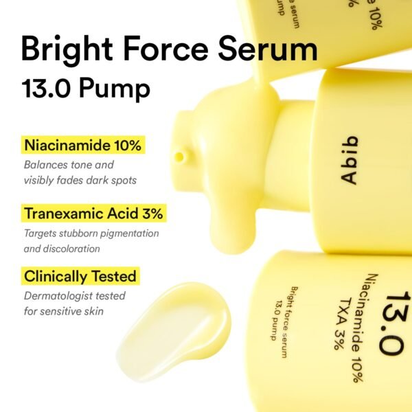 Abib Bright Force Serum 13.0 (30ml) | for Dark Spot & Hyperpigmentation - Image 2