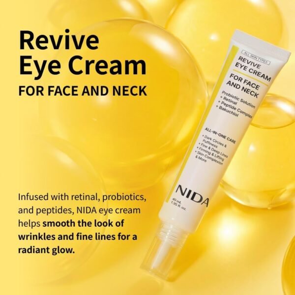 NIDA Revive Eye Cream For Face And Neck - Image 2
