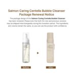 HeveBlue Salmon Caring Centella Bubble Cleanser - Image 2
