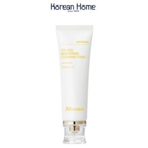 JMsolution Vita Duo Brightening Cleansing Foam 120mL | Korean Cleanser with Niacinamide & Ascorbic Acid