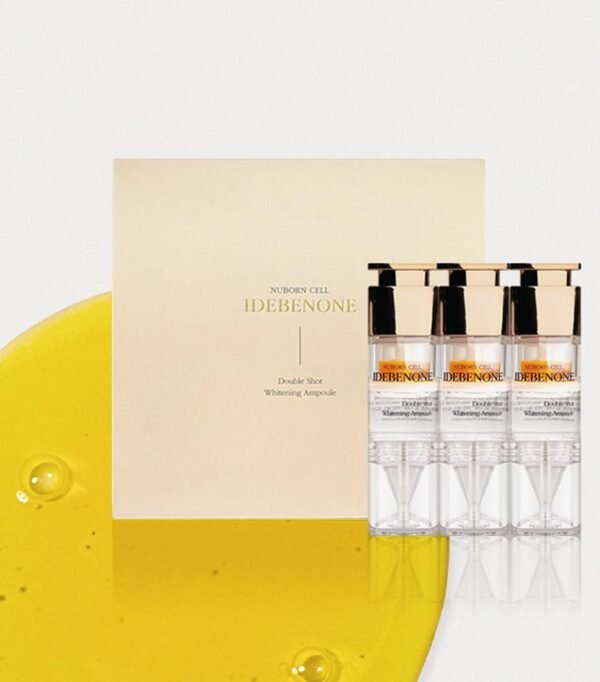 BLANC DUBU Nuborn Cell Idebenone Whitening Ampoule Box (11mL x 3 Ampoules) - Image 3