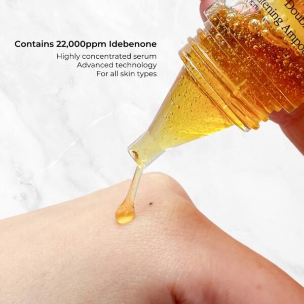 BLANC DUBU Nuborn Cell Idebenone Whitening Ampoule Box (11mL x 3 Ampoules) - Image 4