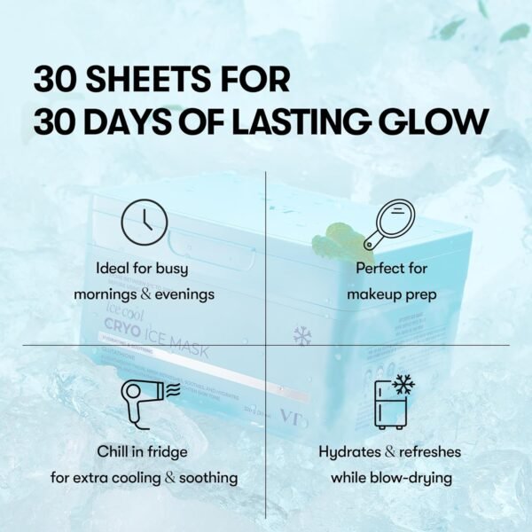 VT ice cool Cryo Ice Mask (30 sheets) - Image 4
