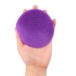 eHub Silicone Body Scrubber | Soft Korean Body Exfoliator Soft Exfoliating Bath Brush (random color)
