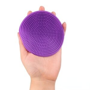 eHub Silicone Body Scrubber | Soft Korean Body Exfoliator Soft Exfoliating Bath Brush (random color)