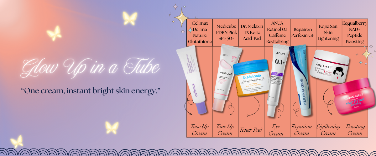 Tone up creams banner