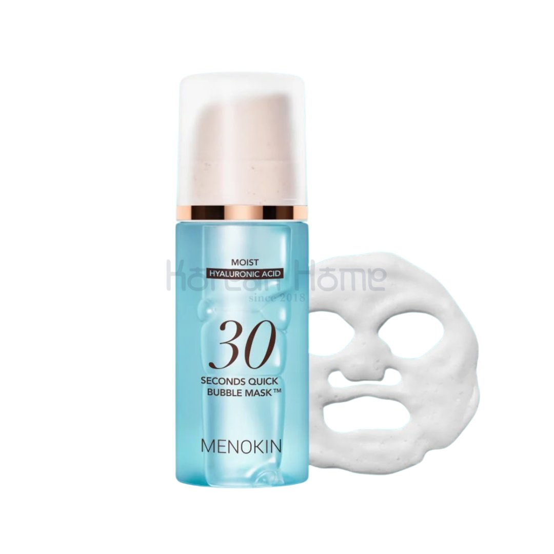 MENOKIN 30 Seconds Quick Bubble Mask 95ml #MOIST MENOKIN 30 Seconds Quick Bubble Mask #MOIST 95mL - Image 1