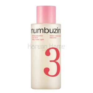 Numbuzin No.3 Bifida Bakuchiol 50 Zero Pore Milky Toner