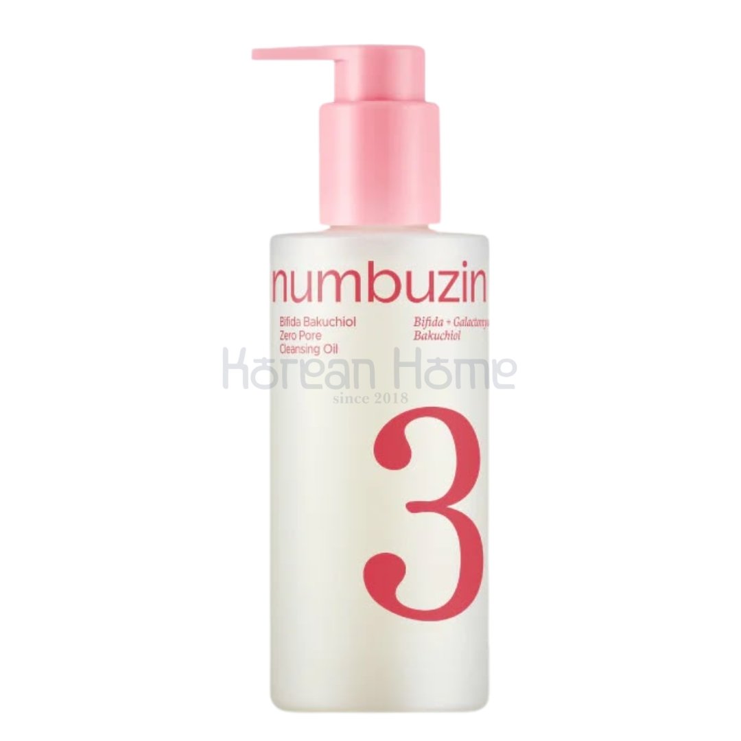 Numbuzin No3 Bifida Bakuchiol Zero Pore Cleansing Oil Numbuzin No3 Bifida Bakuchiol Zero Pore Cleansing Oil - Image 1
