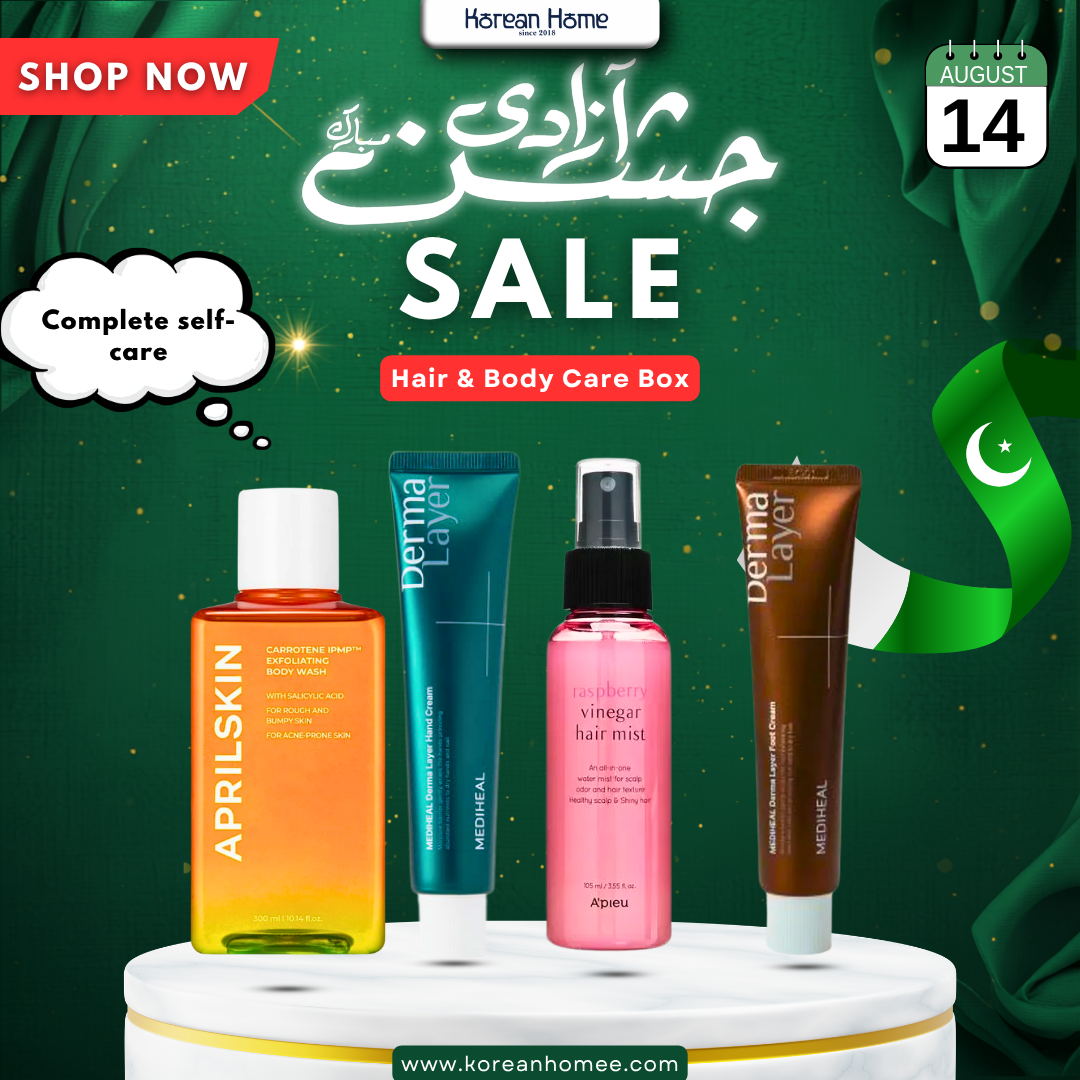 Bundle 17 Bundle 11 - Korean Hair & Body Care Set - Image 1
