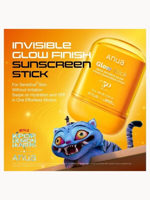 Anua Invisible Glow Finish Sunscreen Stick - Image 2
