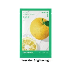 innisfree Yuzu Energy Mask (for Brightening)