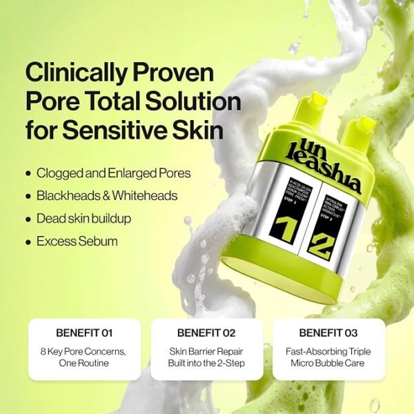 Unleashia 2 Step Zero Pore Overnight Bubble Mask - Image 3