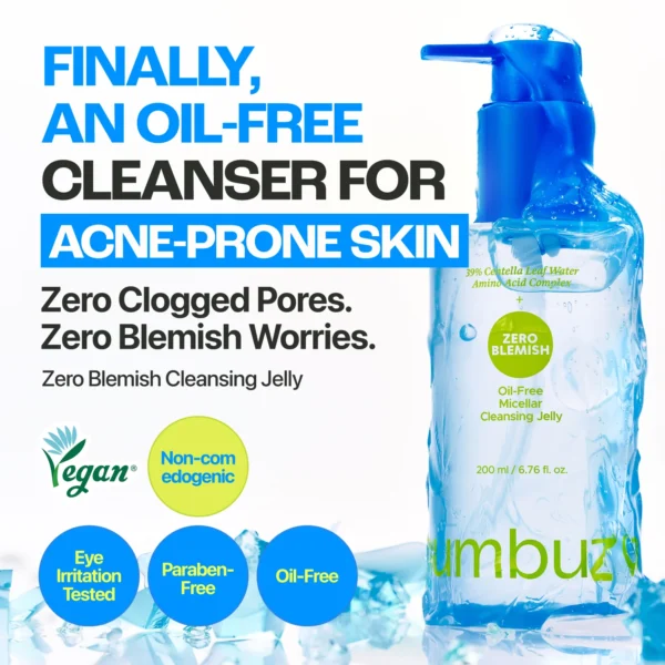 Numbuzin Zero Blemish Oil-Free Micellar Cleansing Jelly - Image 2