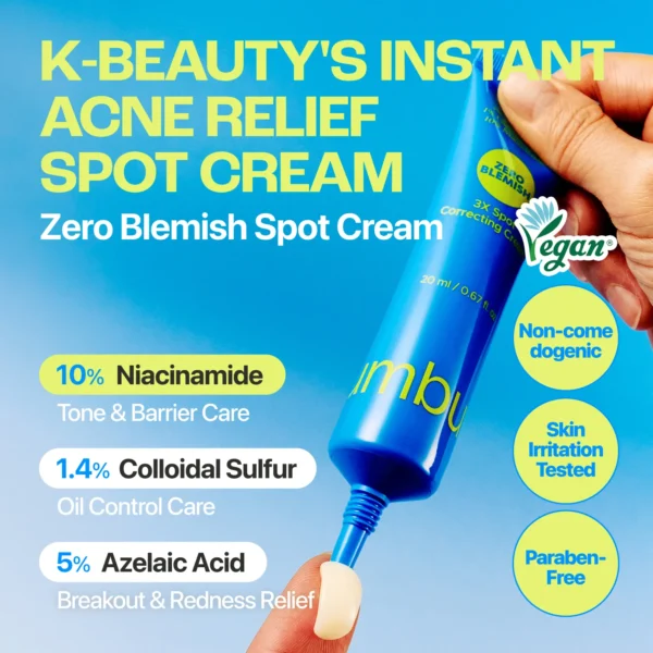 Numbuzin Zero Blemish 3X Spot Correcting Cream 20mL - Image 2