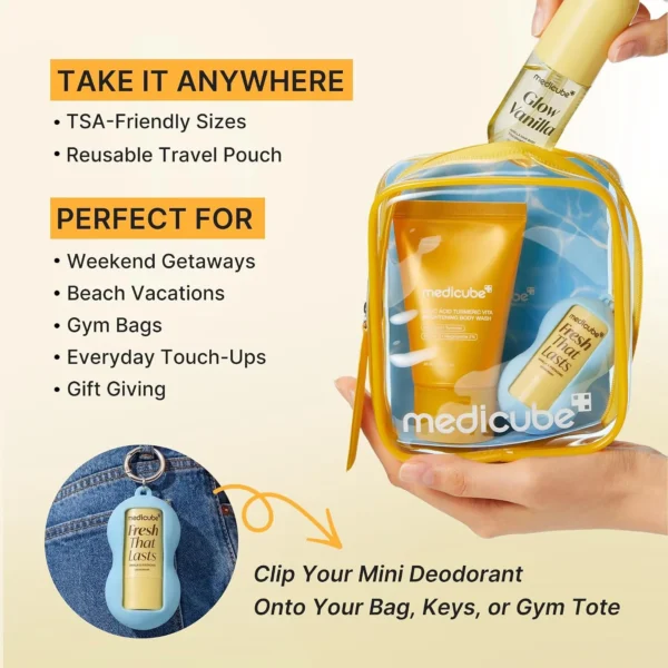 Medicube Medicube Fresh Glow Travel Body Kit - Image 2