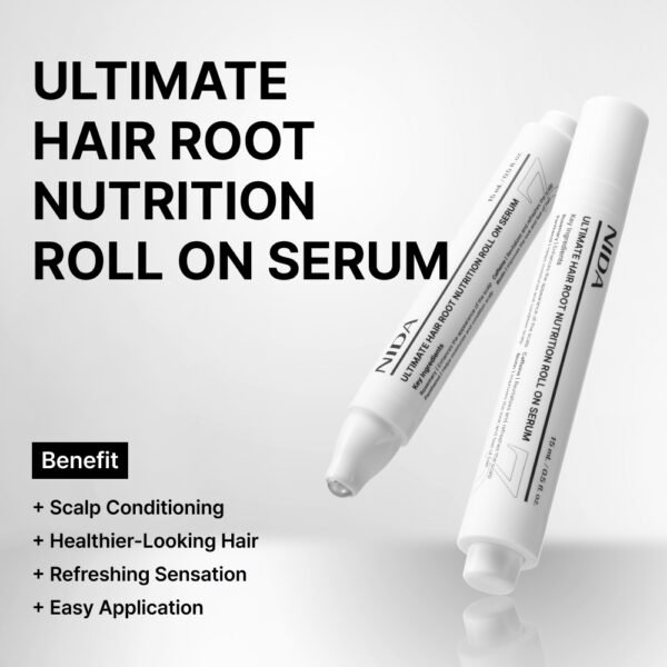 NIDA Ultimate Hair Root Nutrition Roll On Serum - Image 3