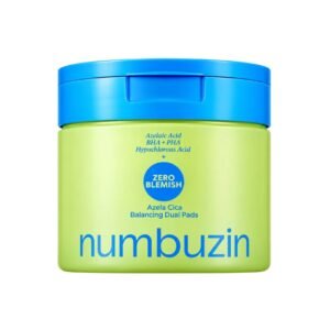 Numbuzin Zero Blemish Azela Cica Balancing Dual Pads