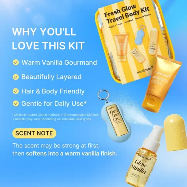 Medicube Medicube Fresh Glow Travel Body Kit - Image 4