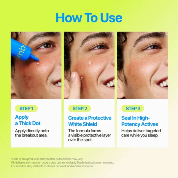 Numbuzin Zero Blemish 3X Spot Correcting Cream 20mL - Image 3
