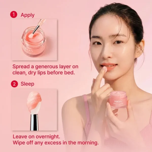 NIDA Overnight Lip Mask 20g - Image 4
